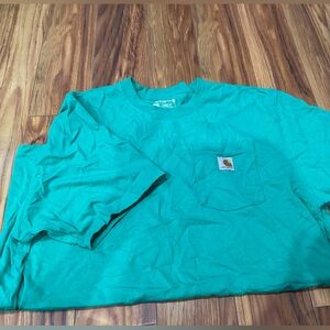 Carhartt Green Crew Neck T-Shirt
